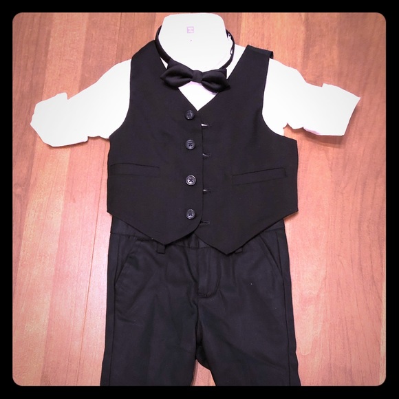 black suit bundle - infant size 6-12 month